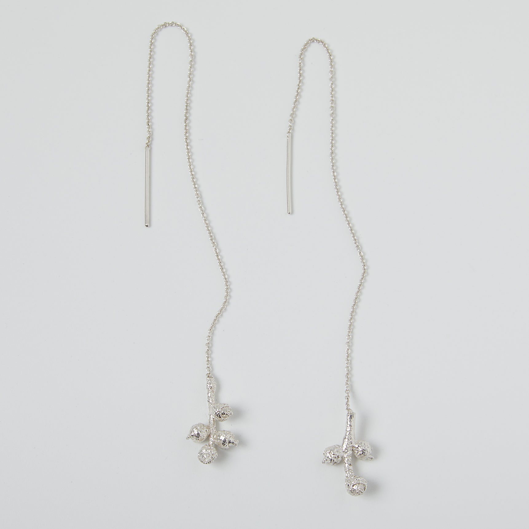 Bud dangle earrings
