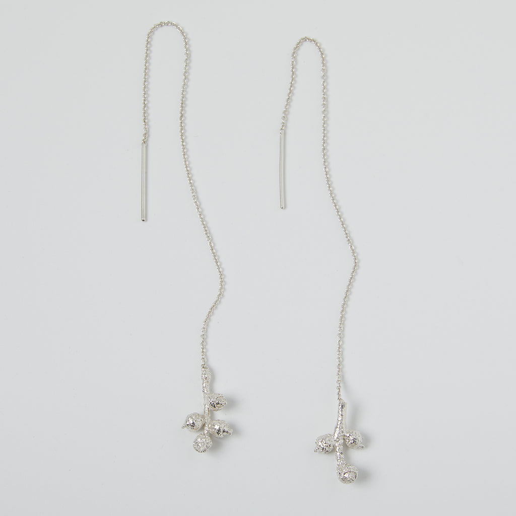 Bud dangle earrings