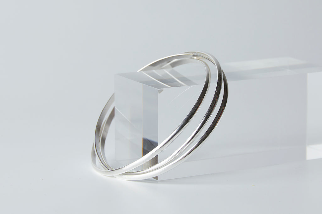 Triple bangle bracelet