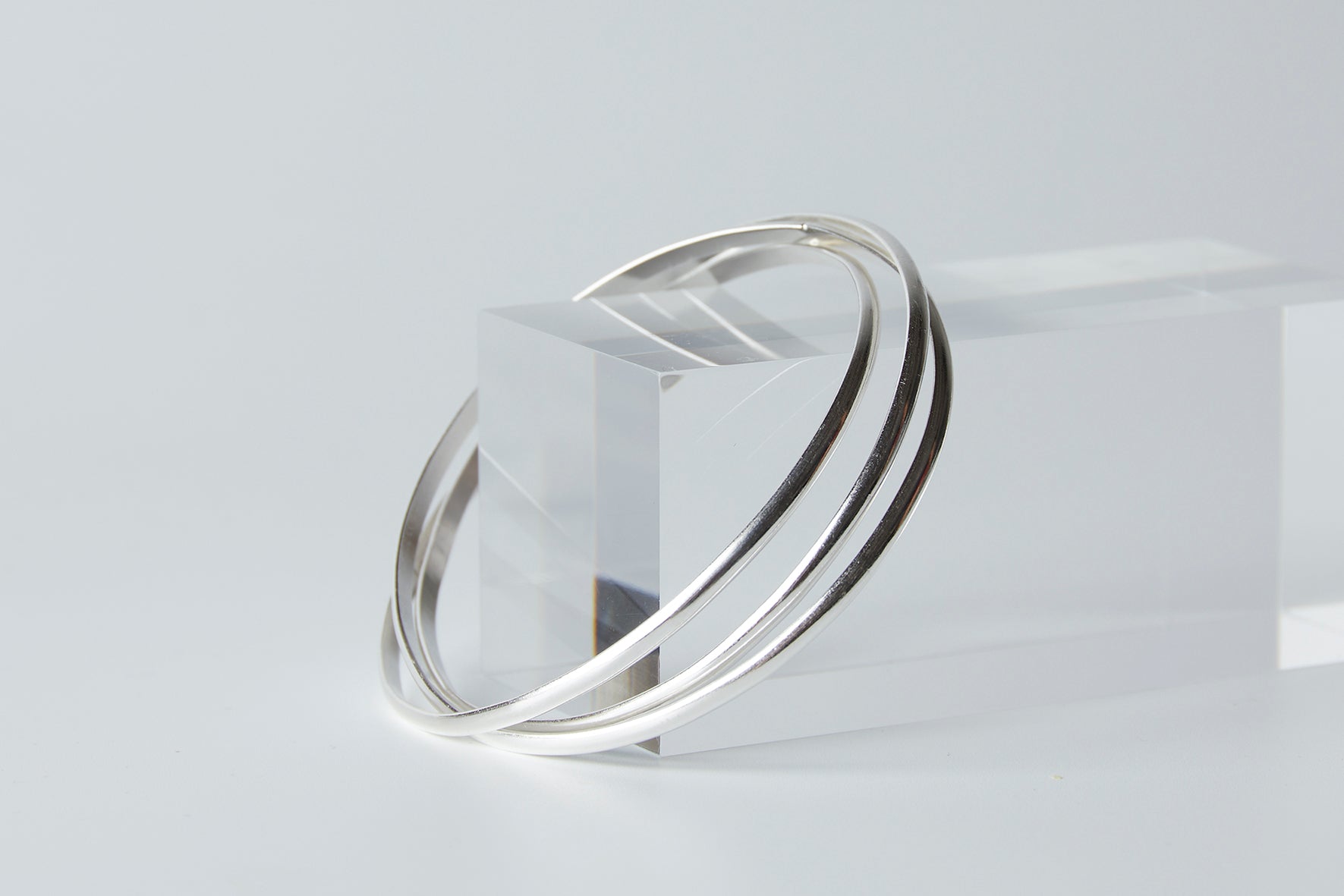 Triple bangle bracelet