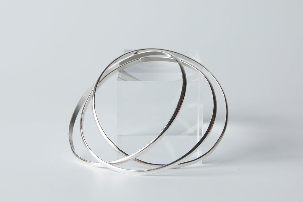 Triple bangle bracelet