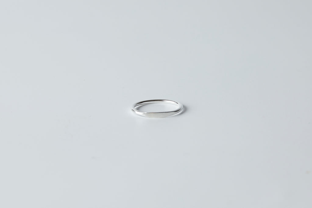Flattened ring