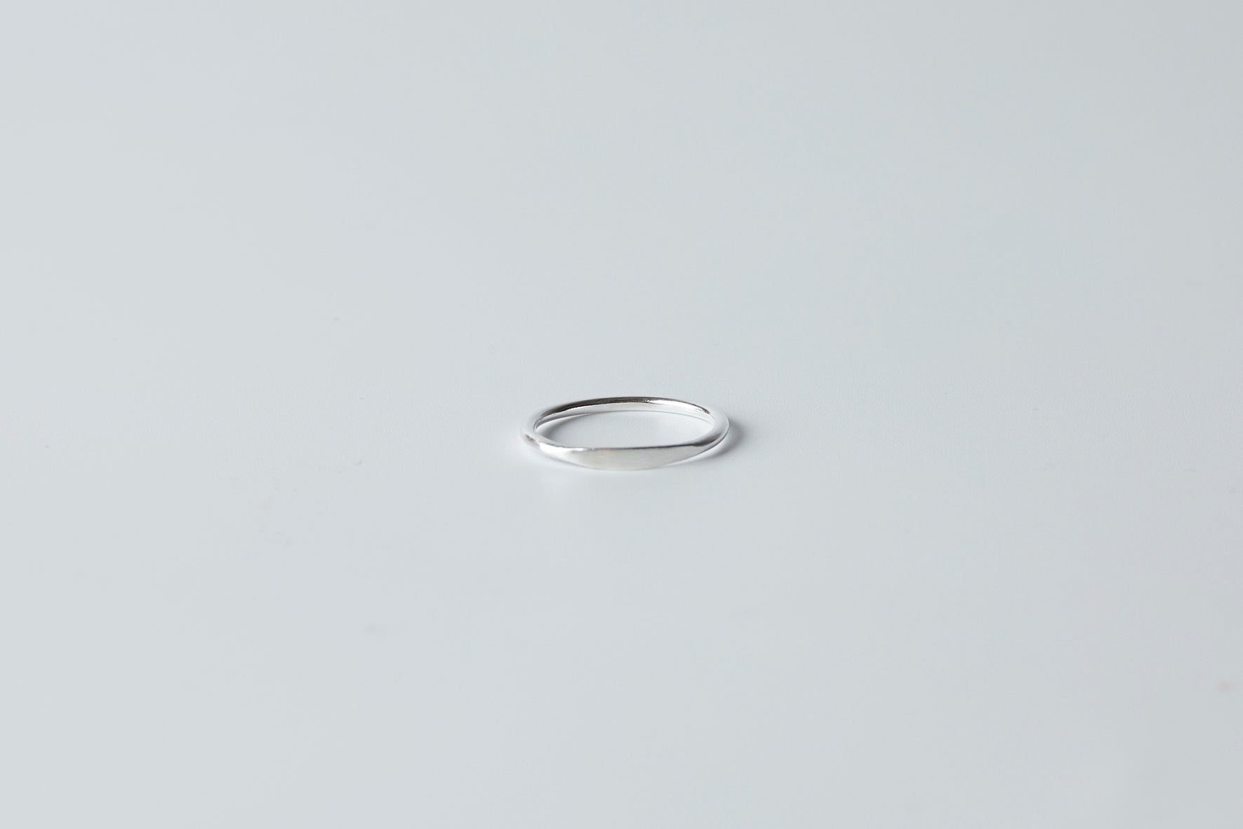 Flattened ring