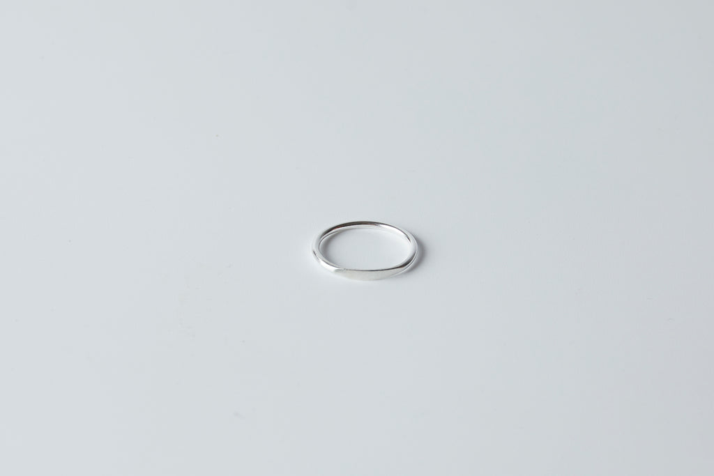 Flattened ring