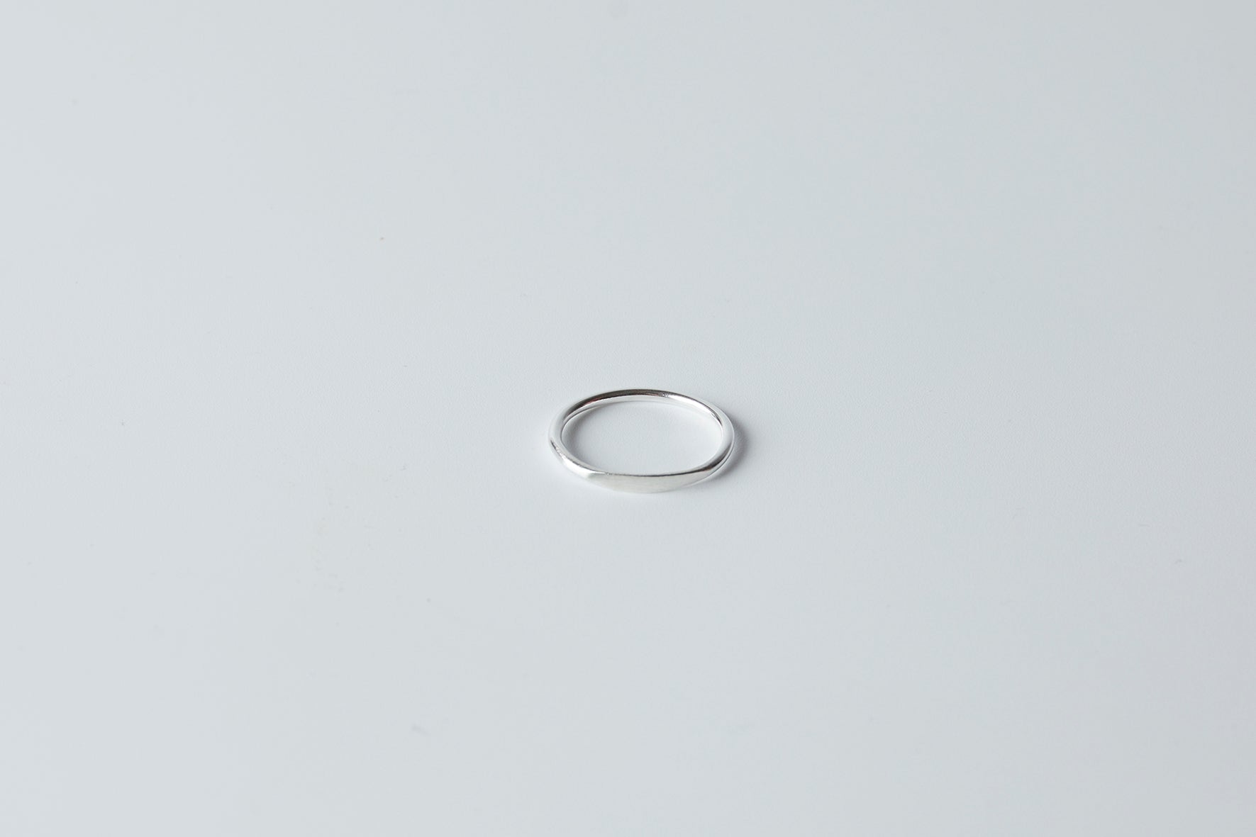 Flattened ring