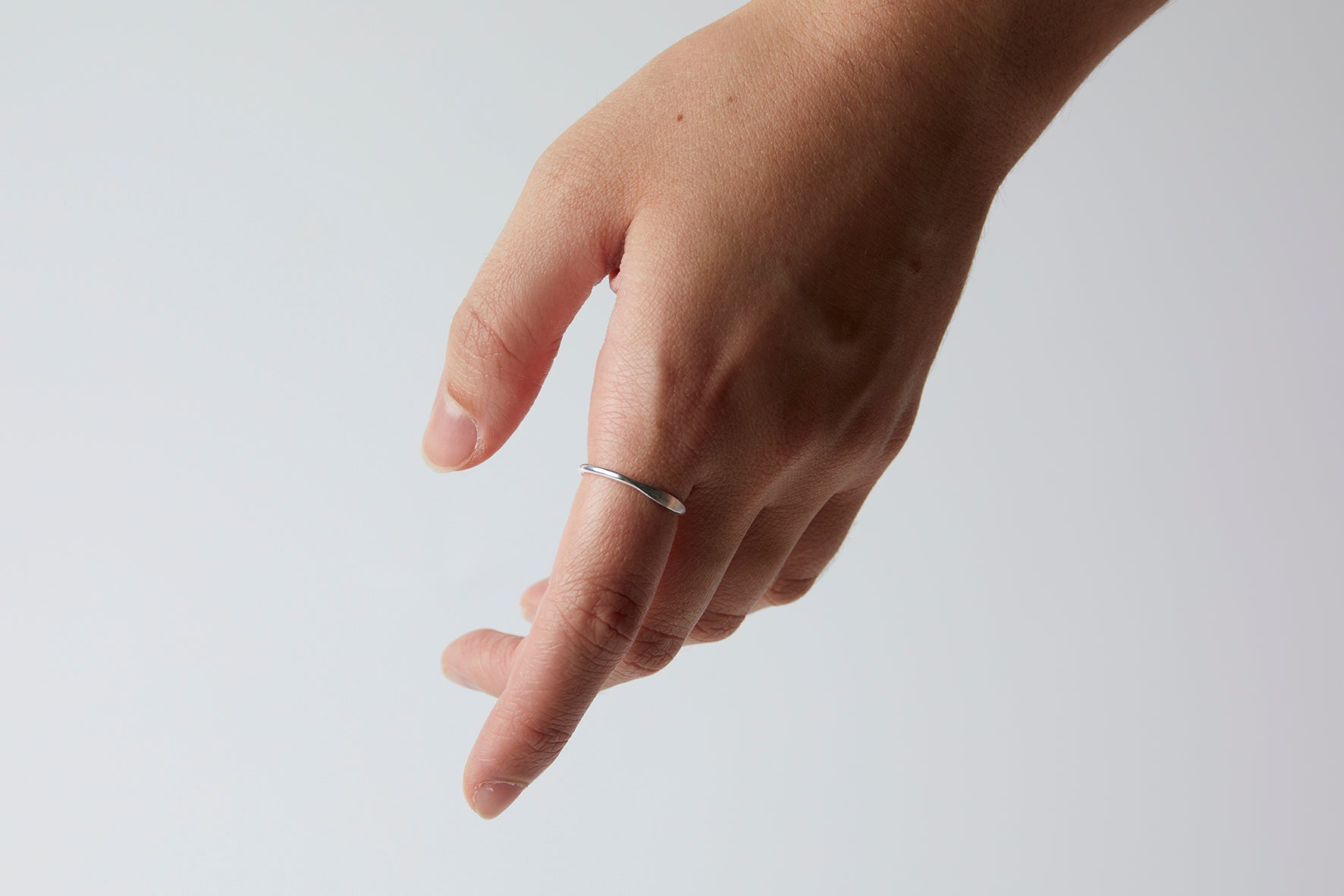 Flattened ring