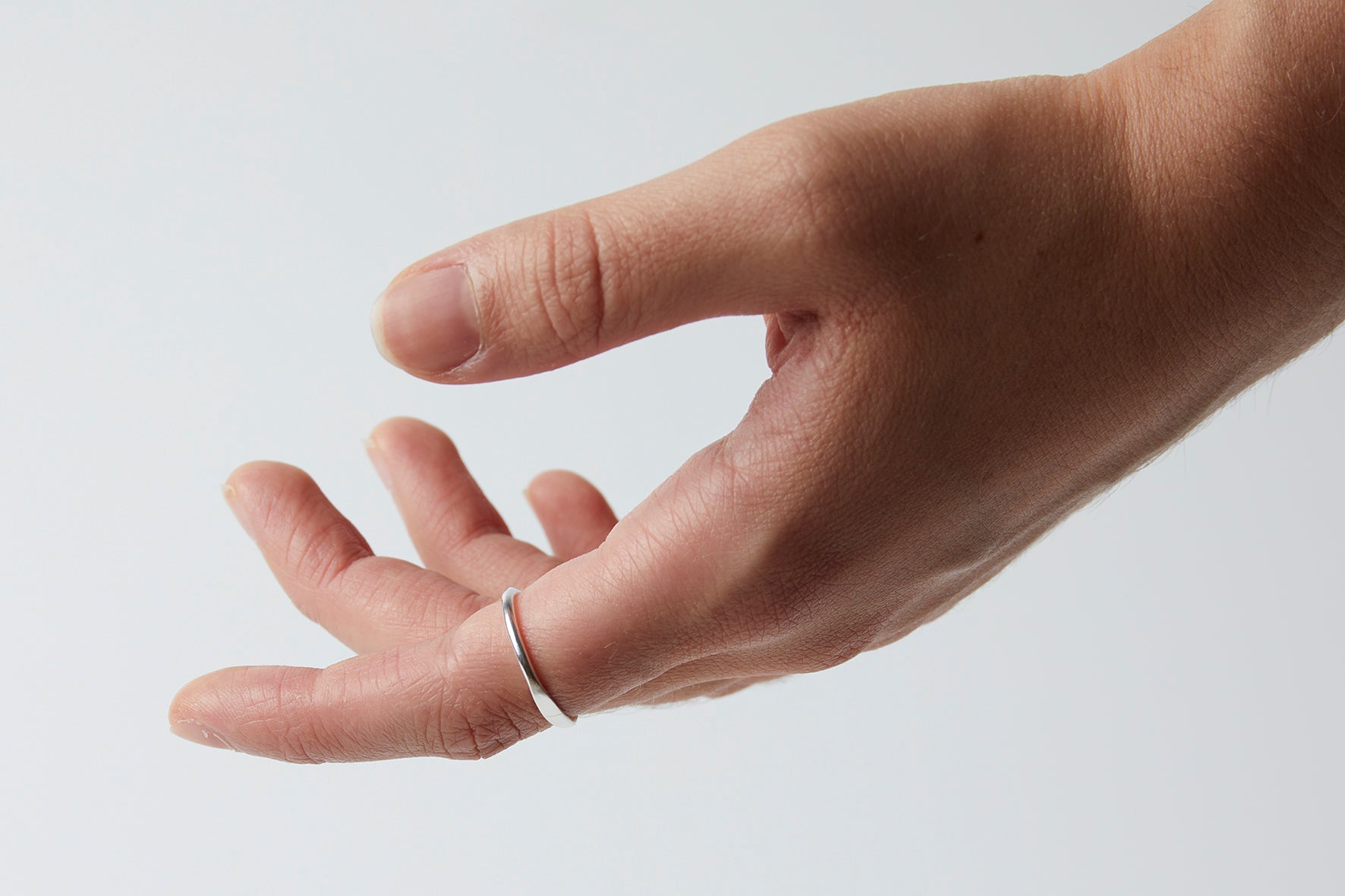 Flattened ring