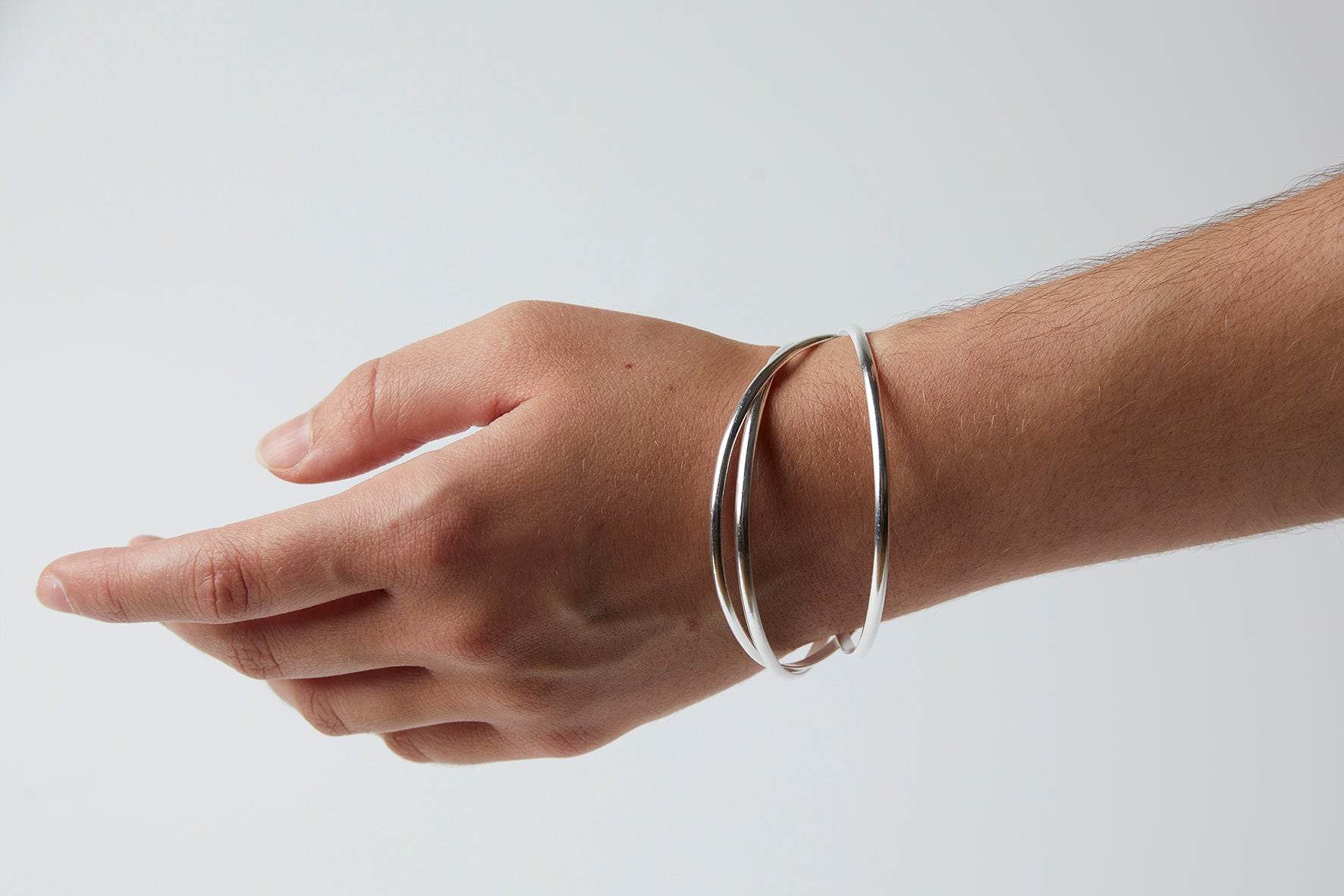 Triple bangle bracelet
